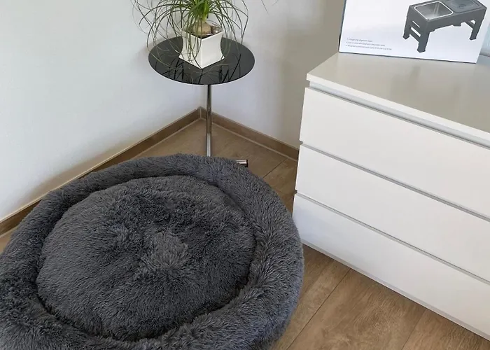 Apartmán Ruhig Gelegene Eg-neubauwohnung & Garten, Ueberdachte Terrasse, Insektenschutz, Fussbodenheizung, Ebk Fuer Max 7 Personen *