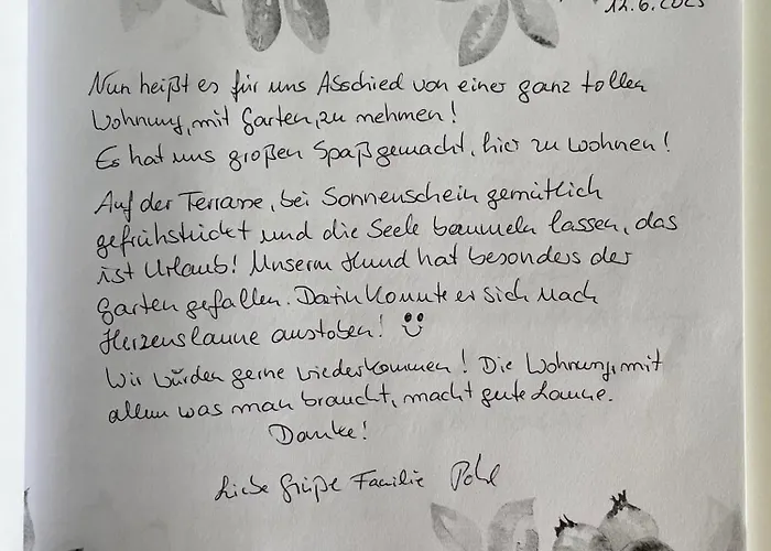 Ruhig Gelegene Eg-neubauwohnung & Garten, Ueberdachte Terrasse, Insektenschutz, Fussbodenheizung, Ebk Fuer Max 7 Personen Apartmán Südlohn